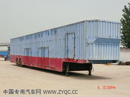 通亚达牌CTY9200TCL型车辆运输半挂车 产品技术参数